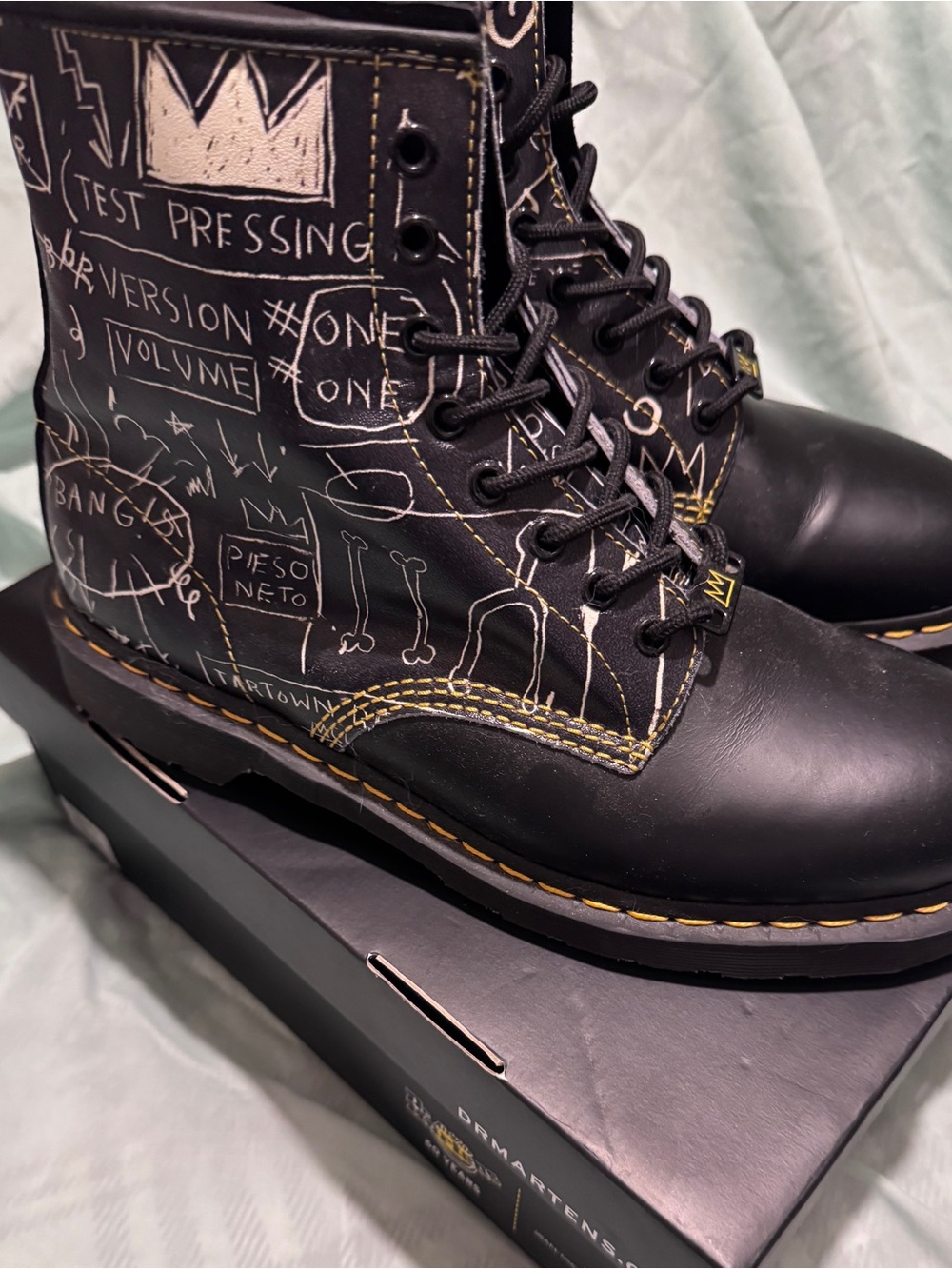 Dr. Martens JM BASQUIAT Sold Out Boots 11 Men 2019 Collectible free shipping